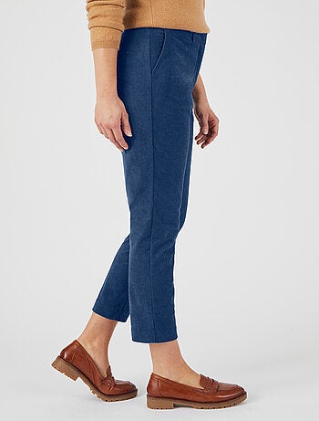 Pantalon chino en velours - Damart