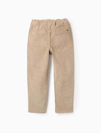 Pantalon Chino en Velours Côtelé