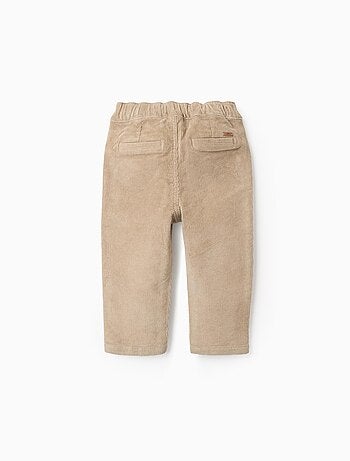 Pantalon Chino en Velours Côtelé