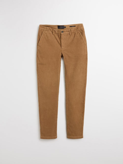 Pantalon chino en velours côtelé, MO Fashion - Kiabi
