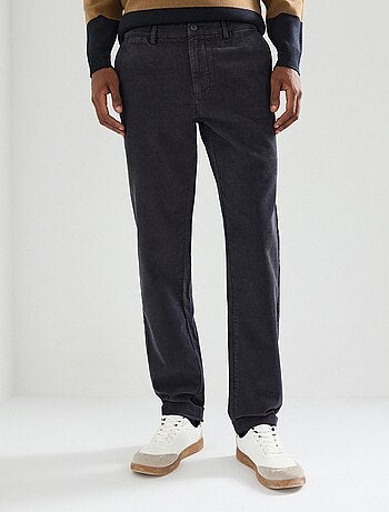 Pantalon chino en velours côtelé, MO Fashion
