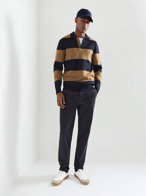 Pantalon chino en velours côtelé, MO Fashion - Kiabi