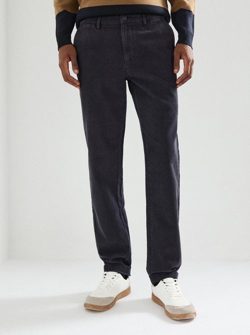 Pantalon chino en velours côtelé, MO Fashion - Kiabi