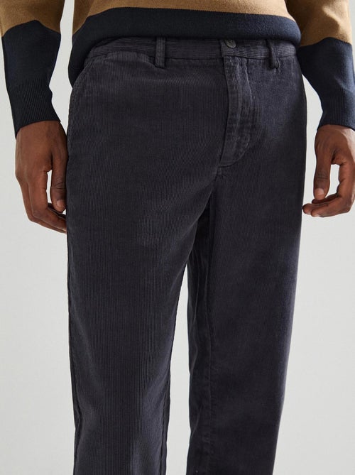 Pantalon chino en velours côtelé, MO Fashion - Kiabi