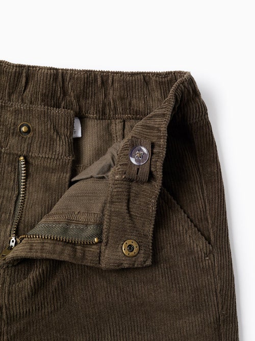 Pantalon Chino en Velours Côtelé - Kiabi