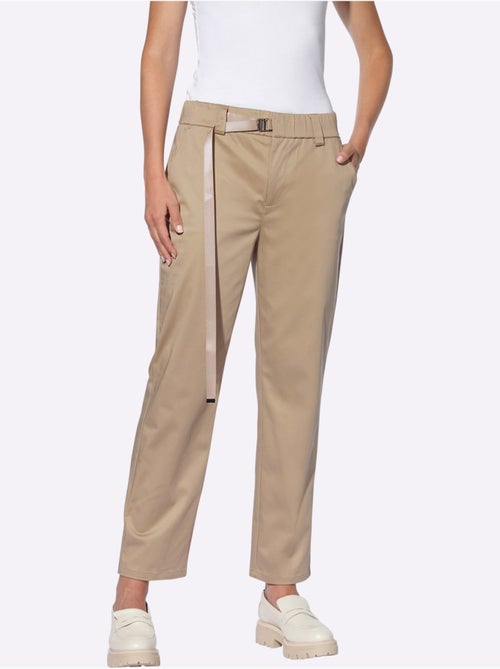Pantalon Chino Fermeture Innovante - Taille Standard - helline - Kiabi