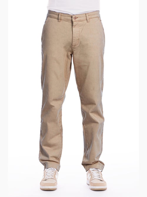 Pantalon chino gabardine stretch CHINO - Kiabi