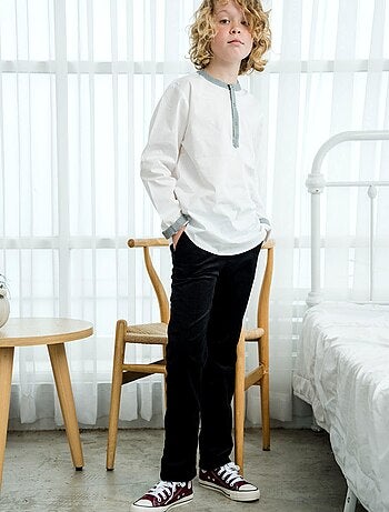 Pantalon Chino Hiver Velours SAINCLAIR - La Faute à Voltaire