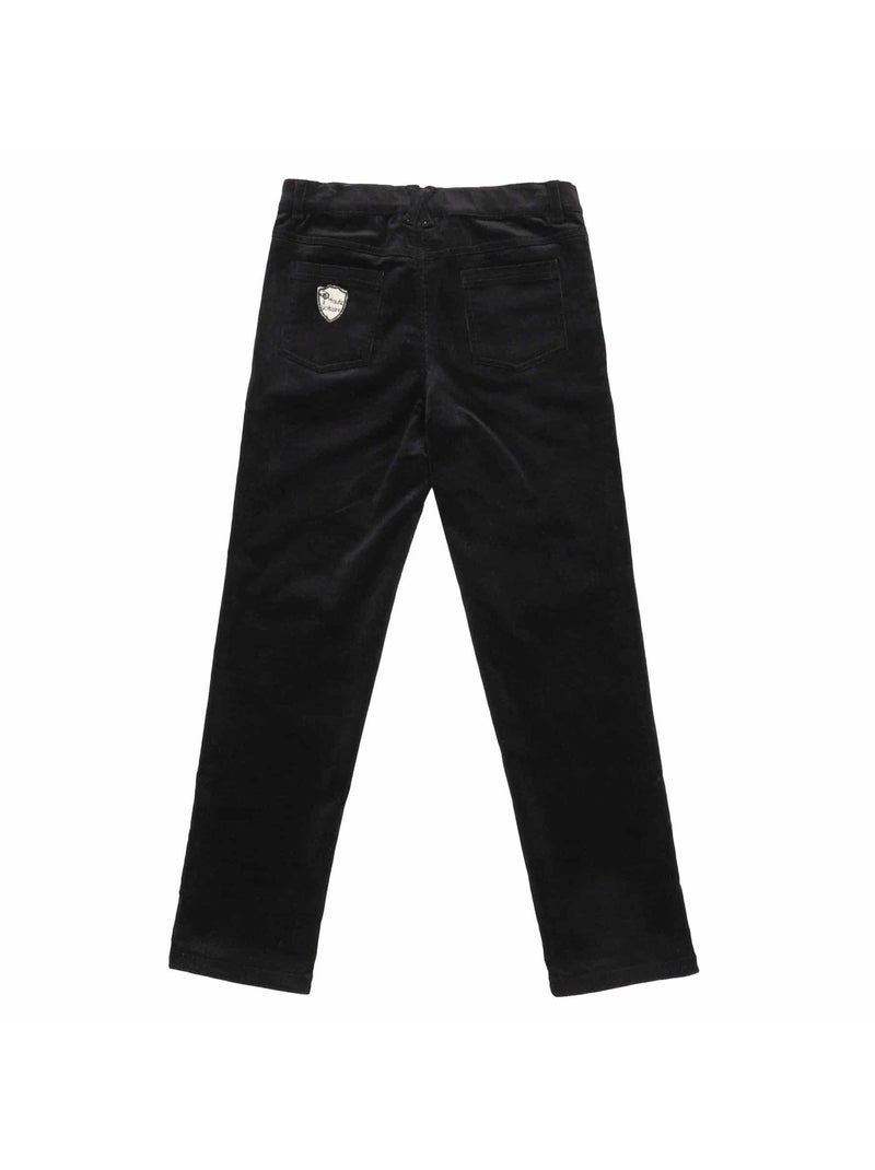 Pantalon Chino Hiver   Velours   SAINCLAIR - La Faute à Voltaire Noir - Kiabi