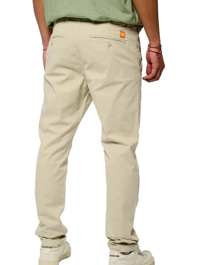 Pantalon Chino  Homme Kaporal Kp Baros Beige - Kiabi