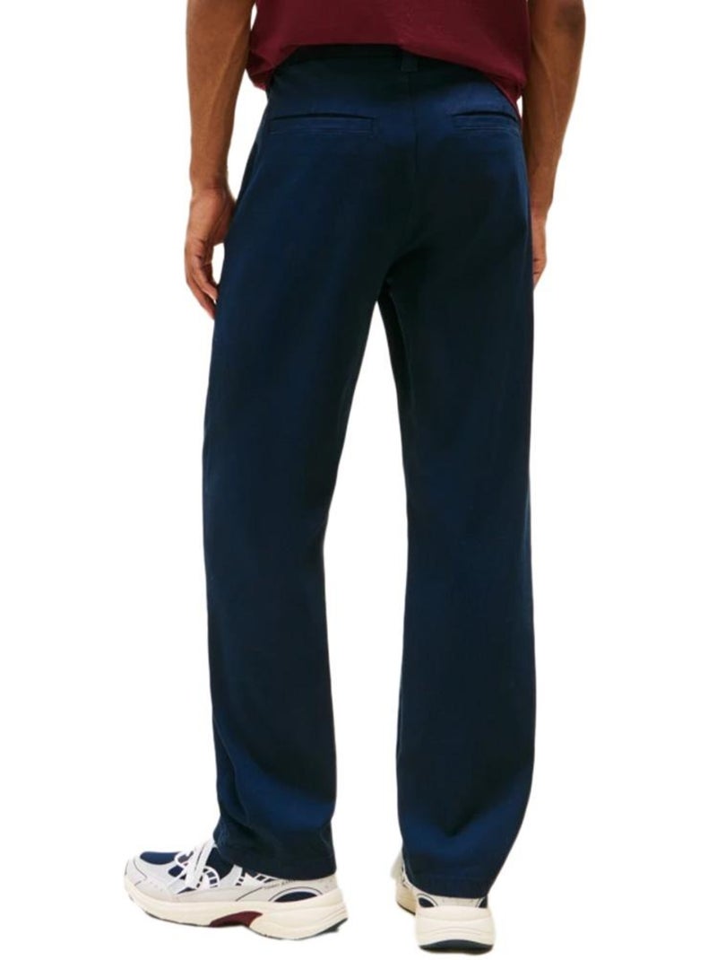 Pantalon Chino Homme Tommy Hilfiger Bleu marine - Kiabi