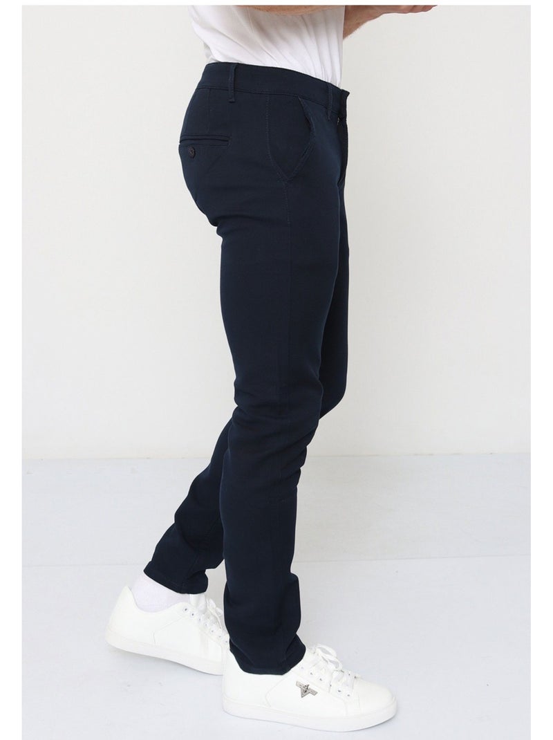 PANTALON CHINO Kebello Bleu marine - Kiabi