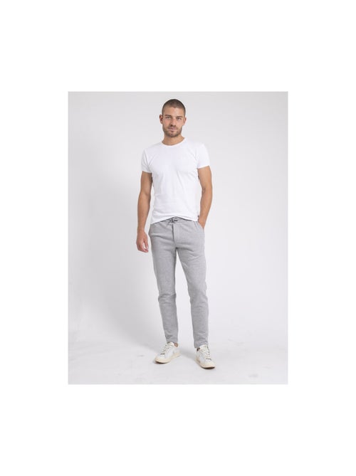 Pantalon chino molleton VICTORIAVIL - Kiabi