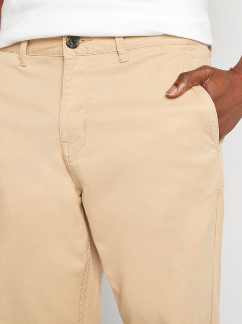 Pantalon chino multipoches - Kiabi