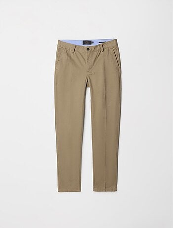 Pantalon chino premium « coupe slim »
