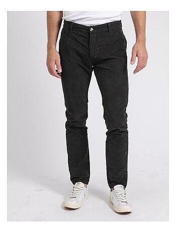 Pantalon chino pur coton velours côtelé VARENNES