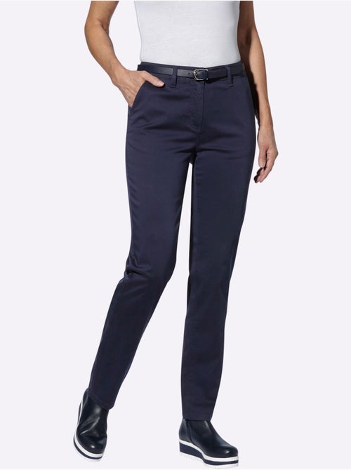 Pantalon chino qualité coton doux sur la peau - taille standard - witt - Kiabi Pantalon chino qualité coton doux sur la peau - taille standard - witt - Kiabi
