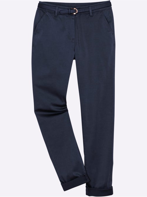 Pantalon chino qualité coton doux sur la peau - taille standard - witt - Kiabi Pantalon chino qualité coton doux sur la peau - taille standard - witt - Kiabi