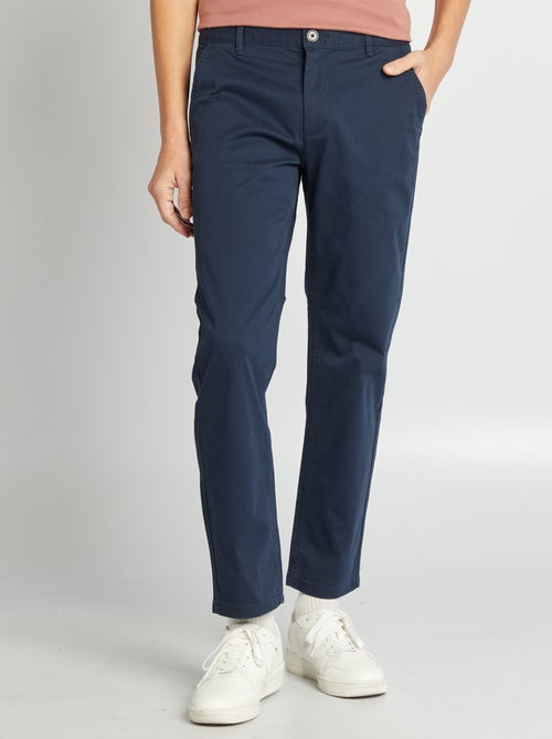 Pantalon chino regular - L30 - Kiabi