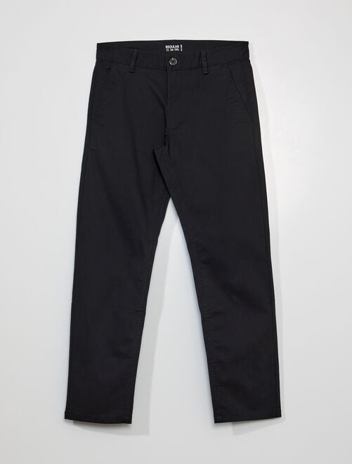 Pantalon chino regular L30 - Kiabi