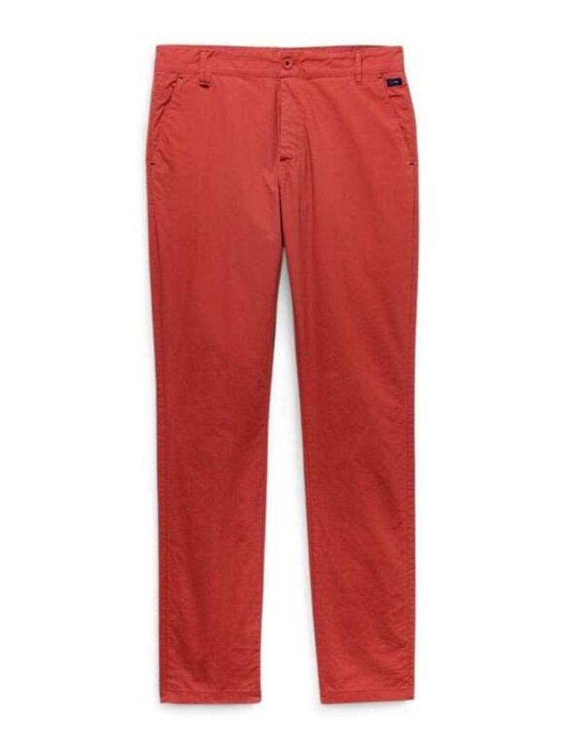 Pantalon chino rouille Homme Rouge - Kiabi