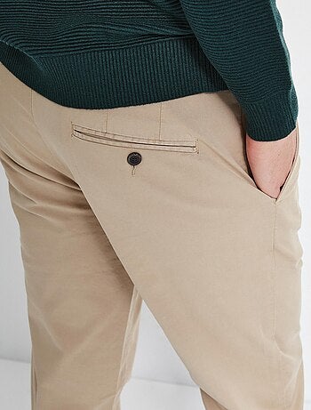 Pantalon chino slim