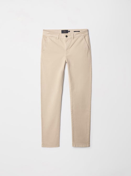 Pantalon chino slim - Kiabi