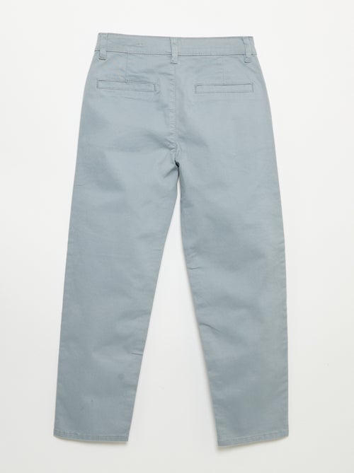 Pantalon chino slim - Kiabi