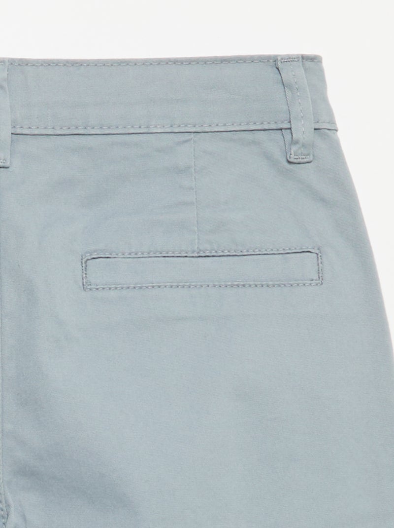 Pantalon chino slim Bleu - Kiabi