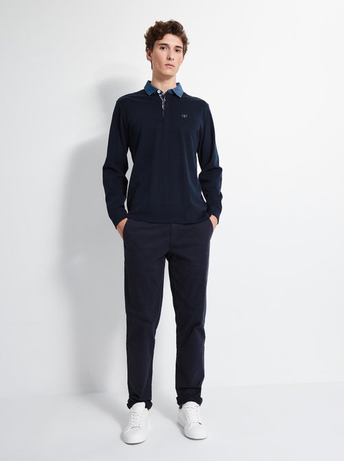 Pantalon chino slim - Kiabi