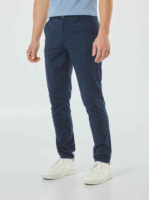 Pantalon chino slim - Kiabi