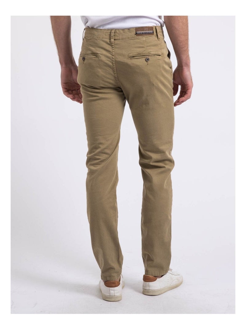 Pantalon chino slim CODY Beige - Kiabi