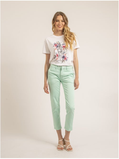 Pantalon chino slim EILYN - Kiabi
