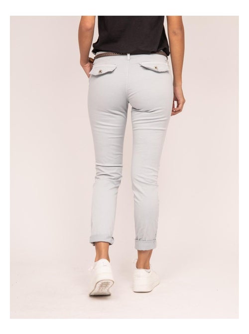 Pantalon chino slim ELLEN - Kiabi