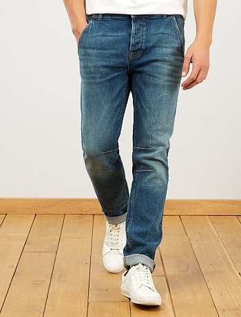 Pantalon chino slim en jean L32