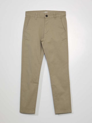 Pantalon chino slim L30