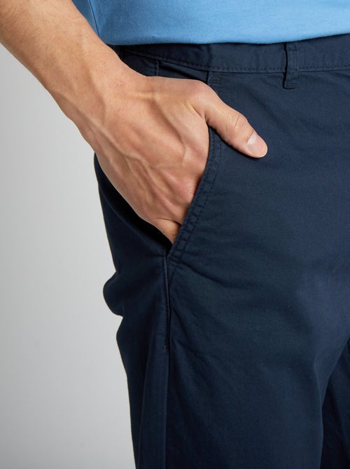 Pantalon chino slim L30 - Kiabi