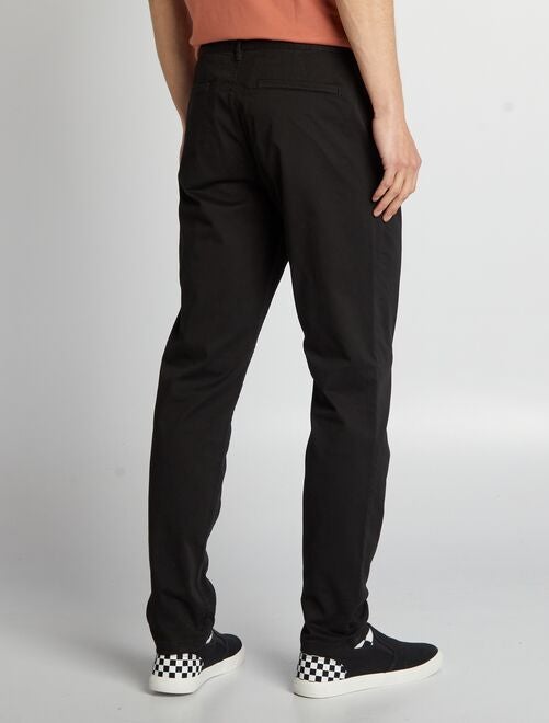 Pantalon chino slim L30 - Kiabi