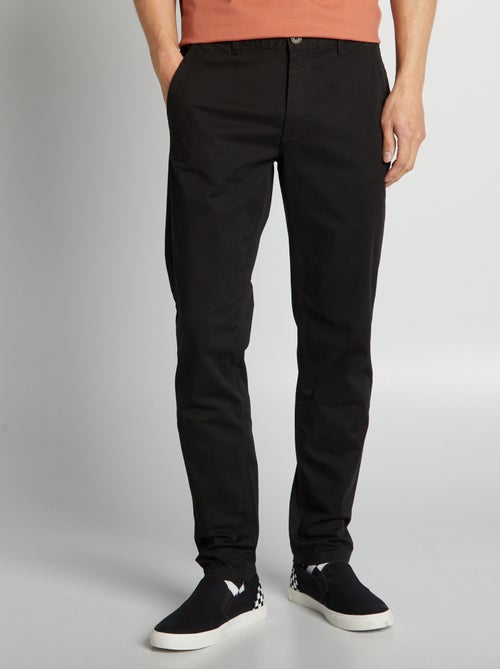 Pantalon chino slim L30 - Kiabi
