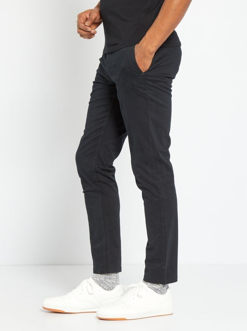 Pantalon chino slim L30 - Kiabi