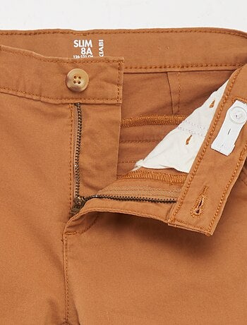 Pantalon chino slim