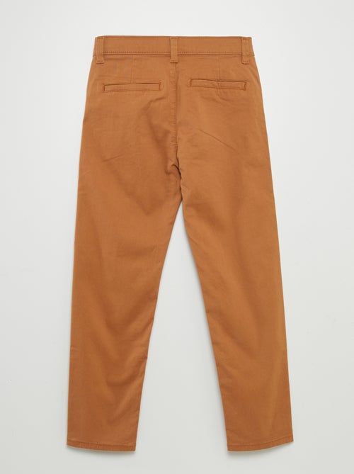 Pantalon chino slim - Kiabi