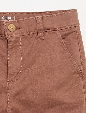 Pantalon chino slim