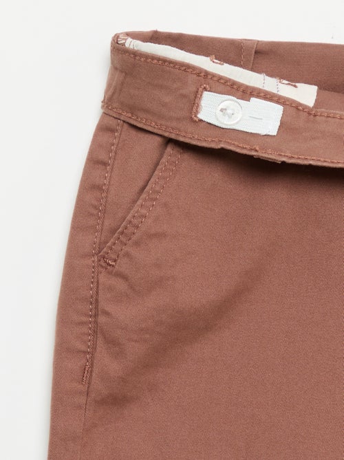 Pantalon chino slim - Kiabi