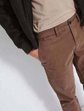 Pantalon chino slim