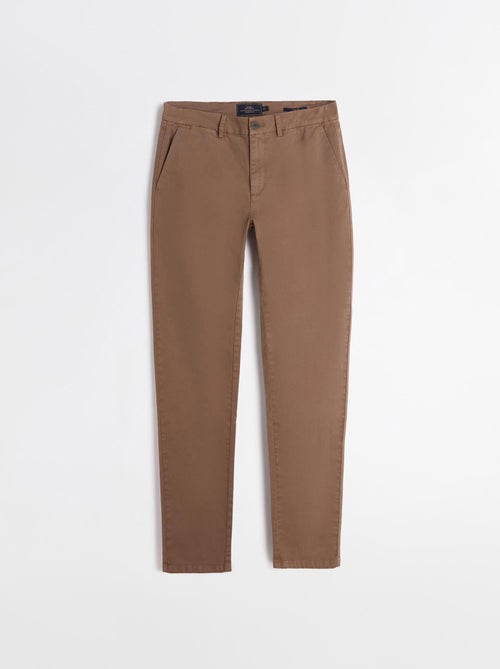 Pantalon chino slim - Kiabi