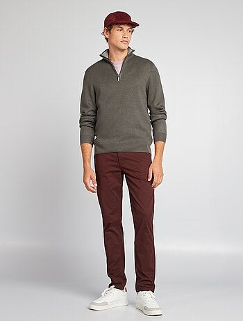 Pantalon chino slim