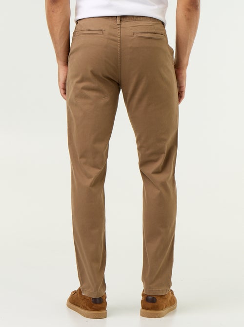 Pantalon chino slim - Kiabi