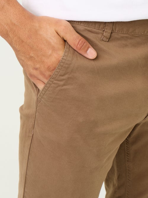 Pantalon chino slim - Kiabi