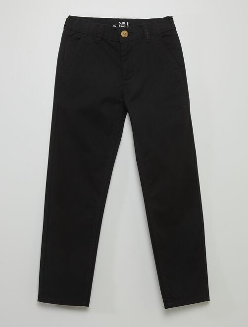 Pantalon chino slim - Kiabi